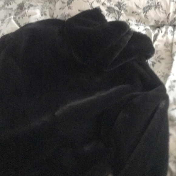 Sherpa hoodie black - Picture 4 of 4